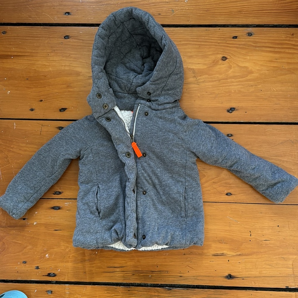 J Crew sherpa lined jacket
